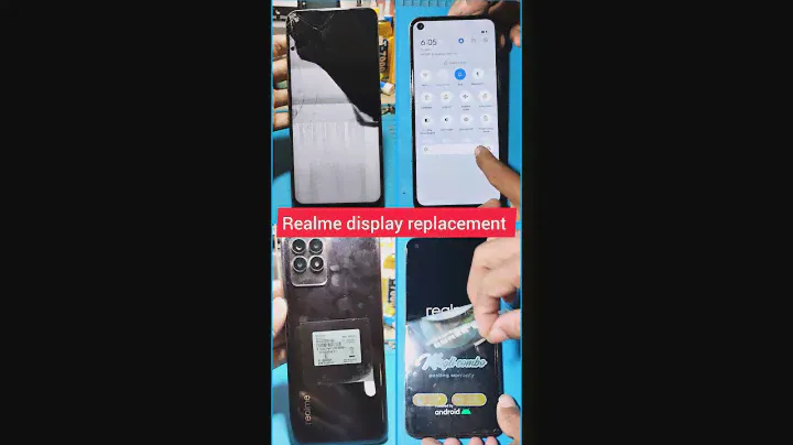 realme 8i display screen broken replacement Realme 8I Lcd Combo Replacement Price gT