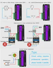 🛍 Умный дистанционный выключатель питания SM4 4G, релейный контроллер, автоматический прибор для управления гаражными воротами, контролем температуры и влажности, GSM, SMS