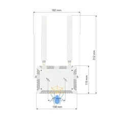 Роутер беспроводной Keenetic Runner 4G KN-2211