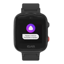 Умные часы Elari KidPhone Bubble (KP-4G B), Чёрные