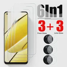 Защитное Стекло Объектива Камеры 6в1 Для Realme11 Realmy Realmi Realme Realme 11 4G 2023 6,4 "Защитные Пленки Из Закаленного Стекла